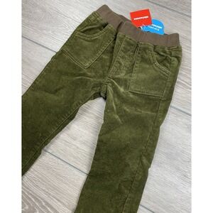 Miki House Toddler Vintage Corduroy Pants Green‎ Size 90 US 2T New